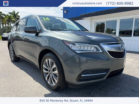 Used 2016 Acura MDX w/ Tech & Entertainment Packag AWD/4WD image 1