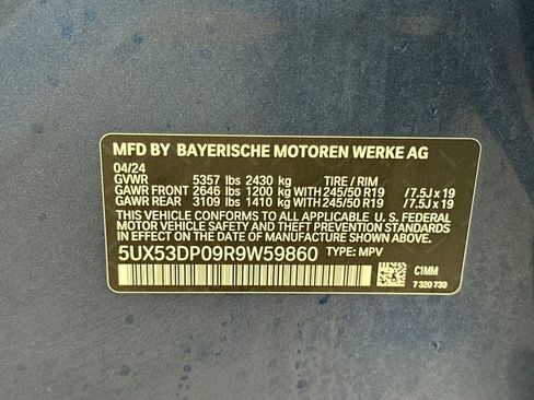 Used 2024 BMW X3 xDrive30i w/ Convenience Package image 35