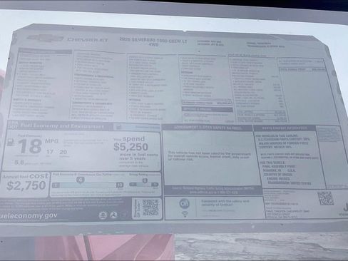 New 2026 Chevrolet Silverado 1500 LT w/ All Star Edition Plus image 14