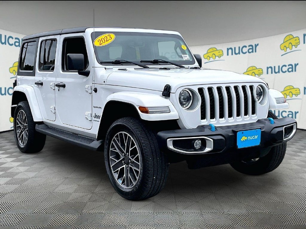 Used 2023 Jeep Wrangler Unlimited Sahara w/ Cold Weather Group AWD/4WD image 1