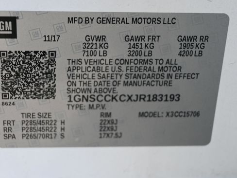 Used 2018 Chevrolet Tahoe Premier image 17