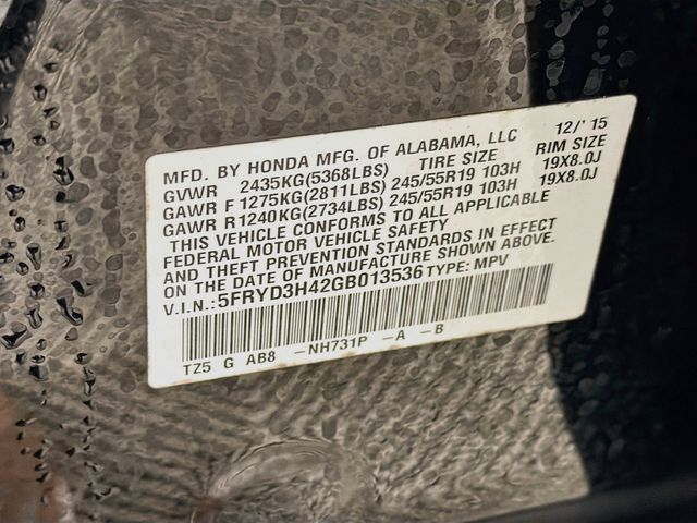 Used 2016 Acura MDX w/ Technology Package FWD image 39
