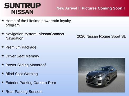Used 2020 Nissan Rogue Sport SL w/ Premium Package image 6