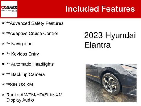 Used 2023 Hyundai Elantra SEL w/ Convenience Package image 4
