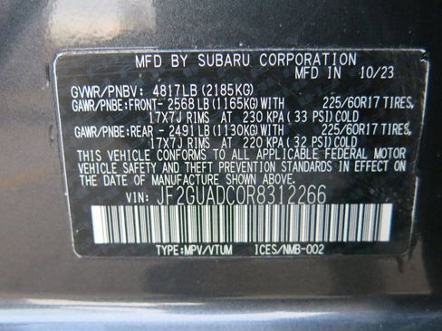 Used 2024 Subaru Crosstrek 2.0i Premium image 36