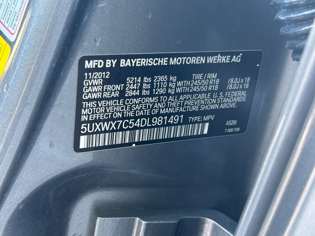 Used 2013 BMW X3 xDrive35i AWD/4WD image 41