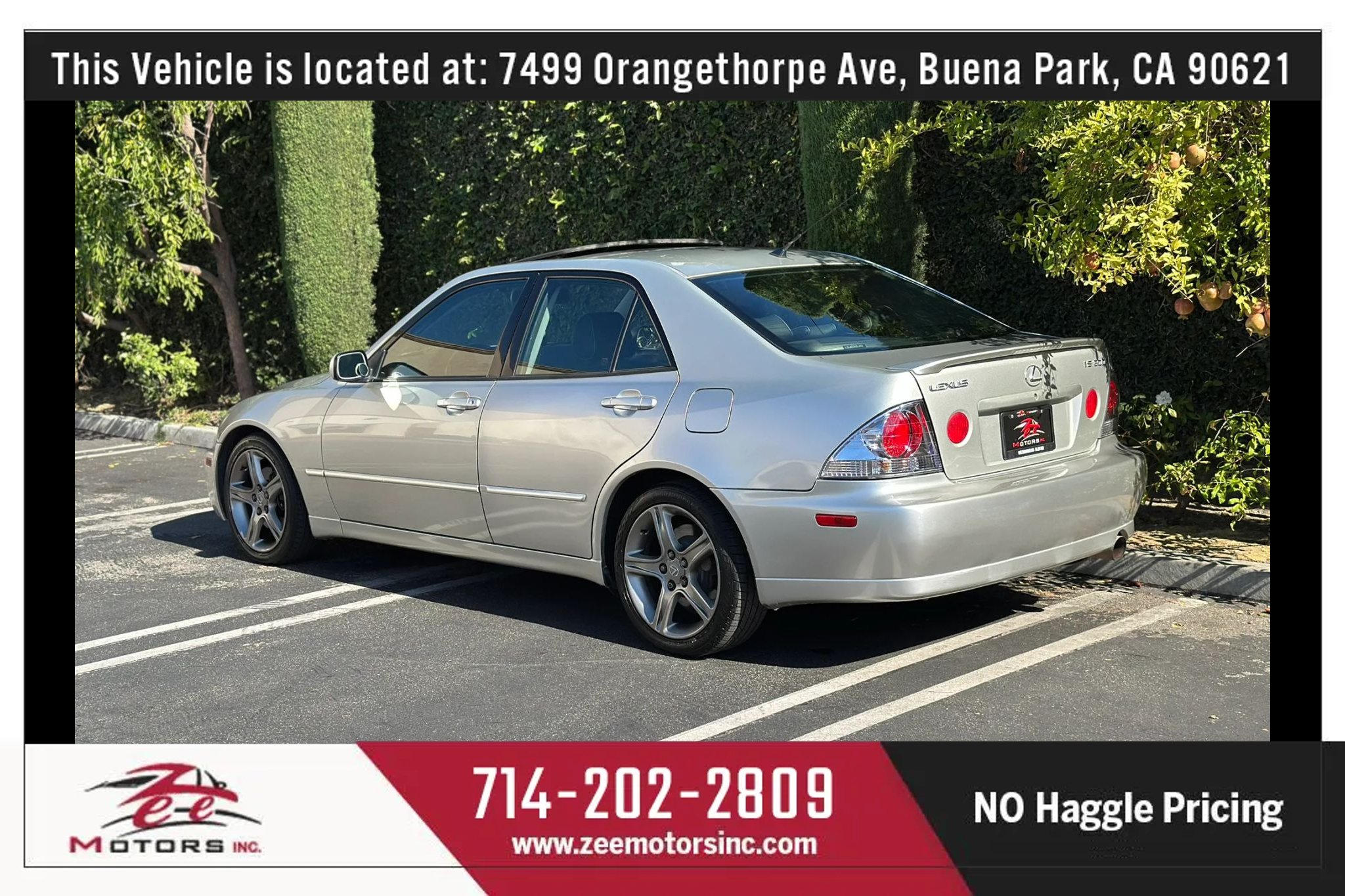 Used 2004 Lexus IS 300 w/ Pwr & Leather Pkg RWD image 9