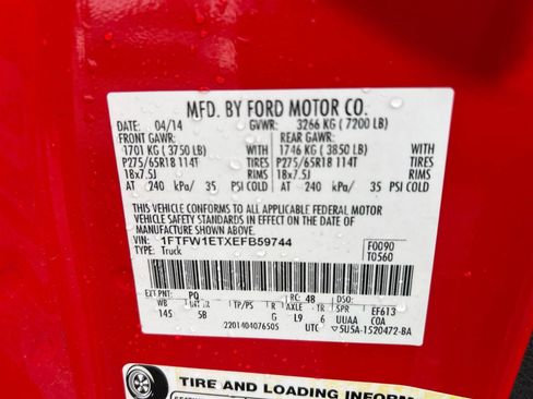 Used 2014 Ford F150 FX4 w/ Equipment Group 402A Luxury AWD/4WD image 40
