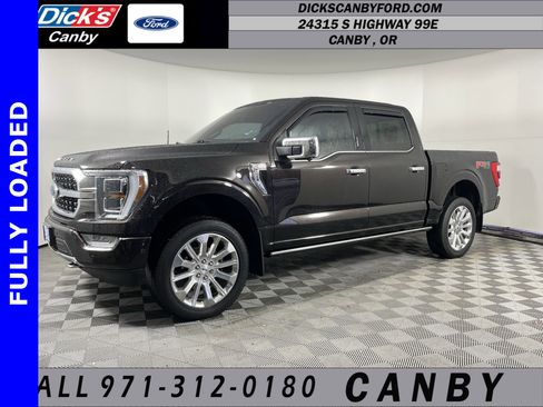 Used 2021 Ford F150 Platinum w/ Equipment Group 701A High image 1