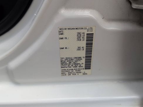 Used 2022 Nissan Altima 2.5 SR w/ Midnight Edition Package FWD image 11