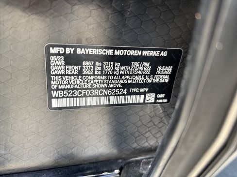 Certified 2024 BMW iX xDrive50 w/ Sport Package AWD/4WD image 37