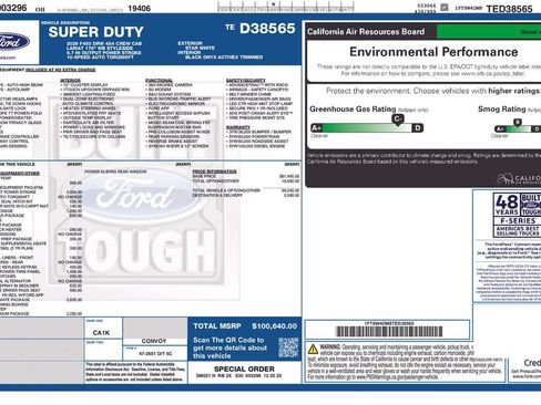 Used 2026 Ford F450 Lariat w/ Lariat Ultimate Package AWD/4WD image 6