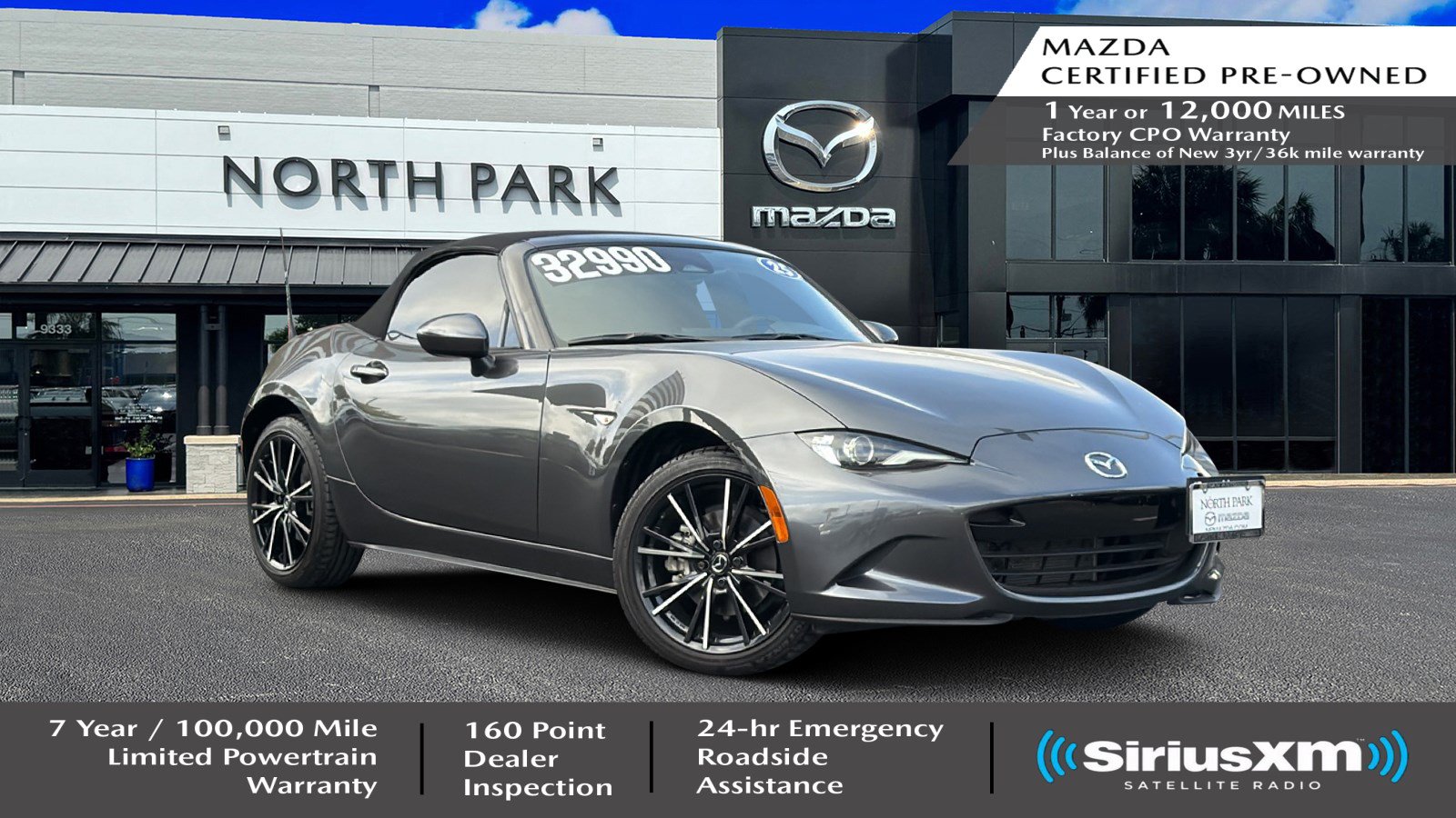 Certified 2025 MAZDA MX-5 Miata Grand Touring RWD image 1