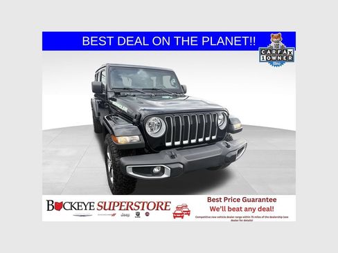 Used 2023 Jeep Wrangler Unlimited Sahara w/ Cold Weather Group AWD/4WD image 1