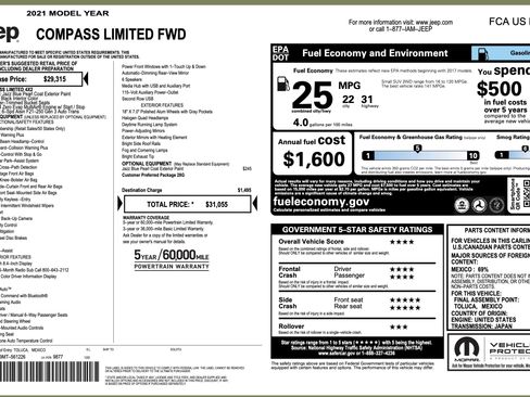 Used 2021 Jeep Compass Limited image 4