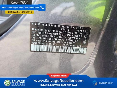 Used 2014 Volkswagen Jetta S image 16