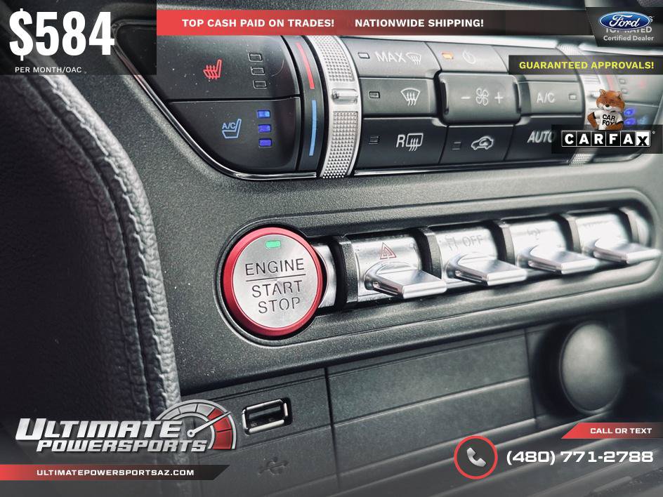 Used 2020 Ford Mustang GT Premium w/ Carbon Sport Interior Package RWD image 74