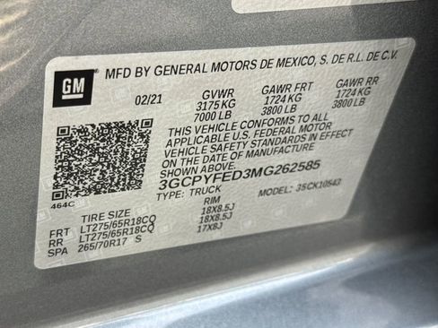 Used 2021 Chevrolet Silverado 1500 LT Trail Boss w/ Convenience Package II image 41