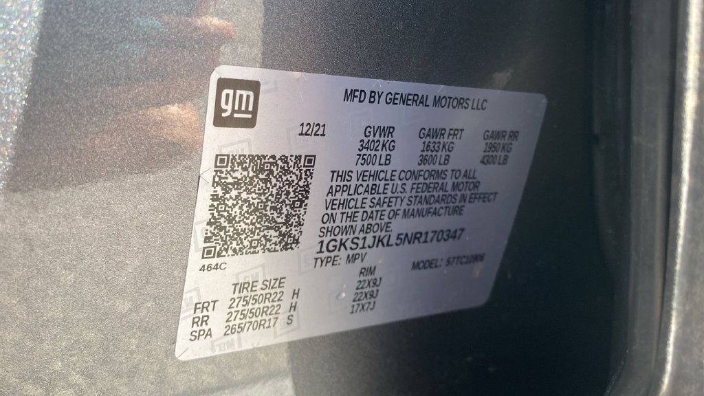 Used 2022 GMC Yukon XL Denali w/ Advanced Technology Package RWD image 18