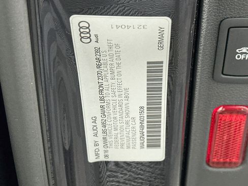 Used 2017 Audi A4 2.0T Premium w/ Convenience Package FWD image 12