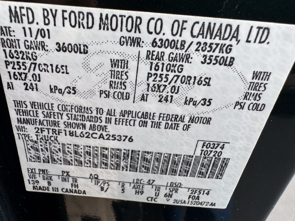 Used 2002 Ford F150 XLT AWD/4WD image 34