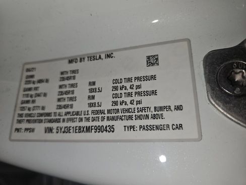Used 2021 Tesla Model 3 Long Range image 7