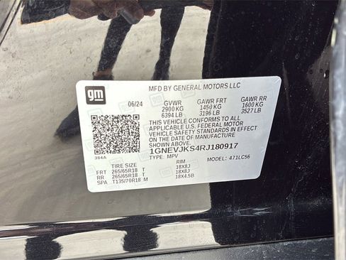 Used 2024 Chevrolet Traverse Z71 w/ Enhanced Driving Package image 34