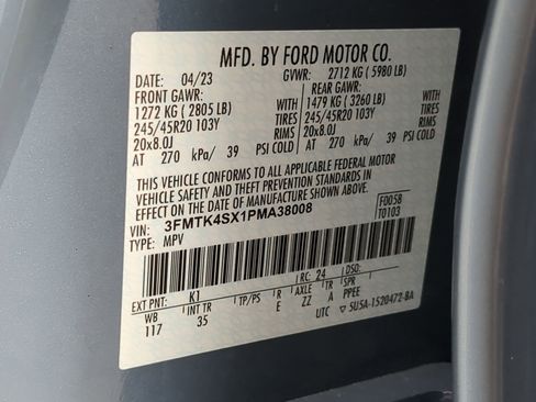 Certified 2023 Ford Mustang Mach-E GT w/ GT Performance Edition image 66