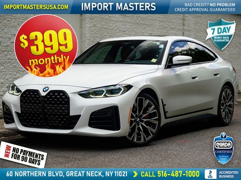 Used 2022 BMW 430i Gran Coupe w/ M Sport Package RWD image 1