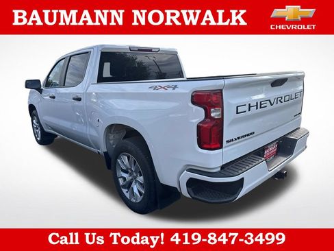 Used 2021 Chevrolet Silverado 1500 Custom w/ LPO, Dark Essentials Package AWD/4WD image 2