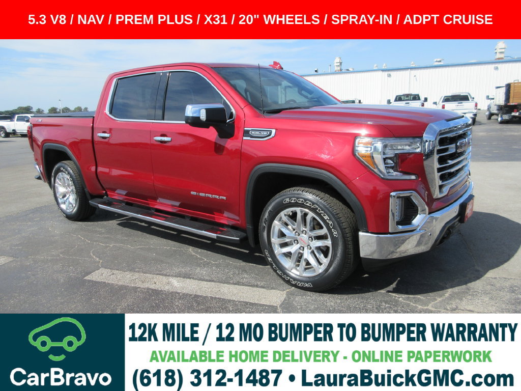 Certified 2020 GMC Sierra 1500 SLT w/ SLT Premium Plus Package AWD/4WD image 1