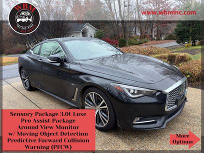 Used 2018 INFINITI Q60 3.0t Luxe w/ Sensory Package 3.0T Luxe