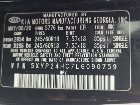 Used 2020 Kia Telluride LX FWD image 33