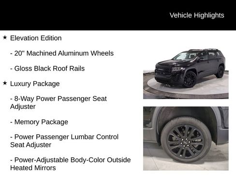 Used 2023 GMC Acadia SLT w/ Elevation Edition image 13