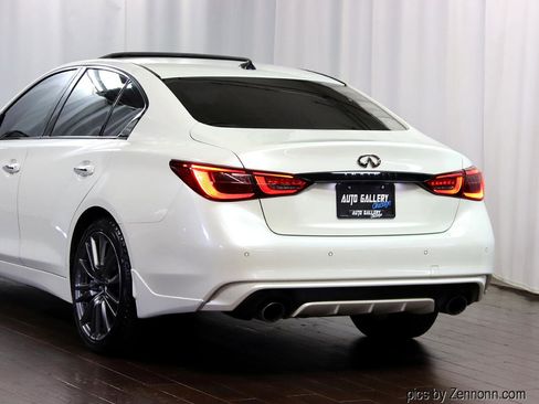 Used 2021 INFINITI Q50 Red Sport 400 w/ Proactive Package image 8