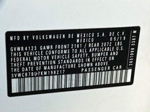 Used 2019 Volkswagen Jetta S w/ Driver Assistance Package image 38