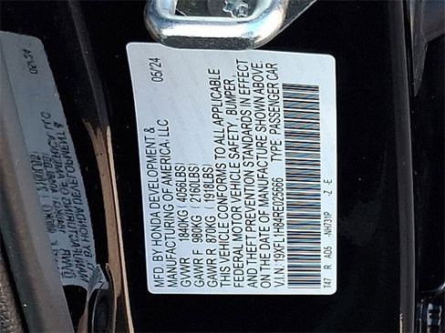 Used 2024 Honda Civic Sport Touring image 26