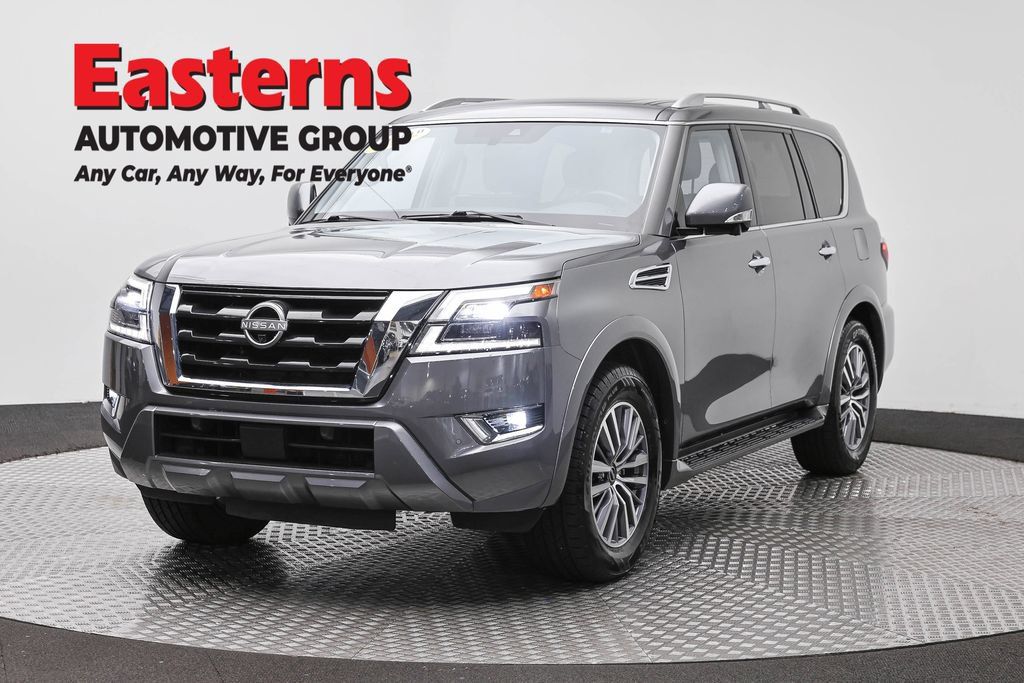 Used 2024 Nissan Armada SL w/ Captain's Chairs Package AWD/4WD image 1