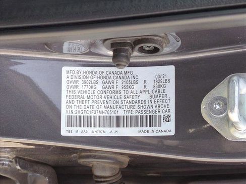 Used 2021 Honda Civic EX image 23