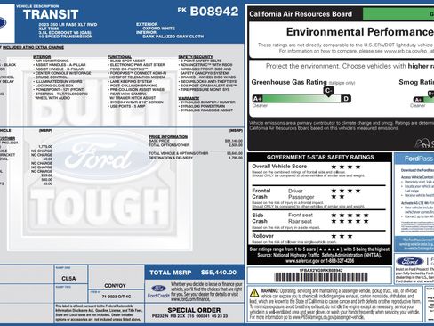 Used 2023 Ford Transit 350 XLT image 3