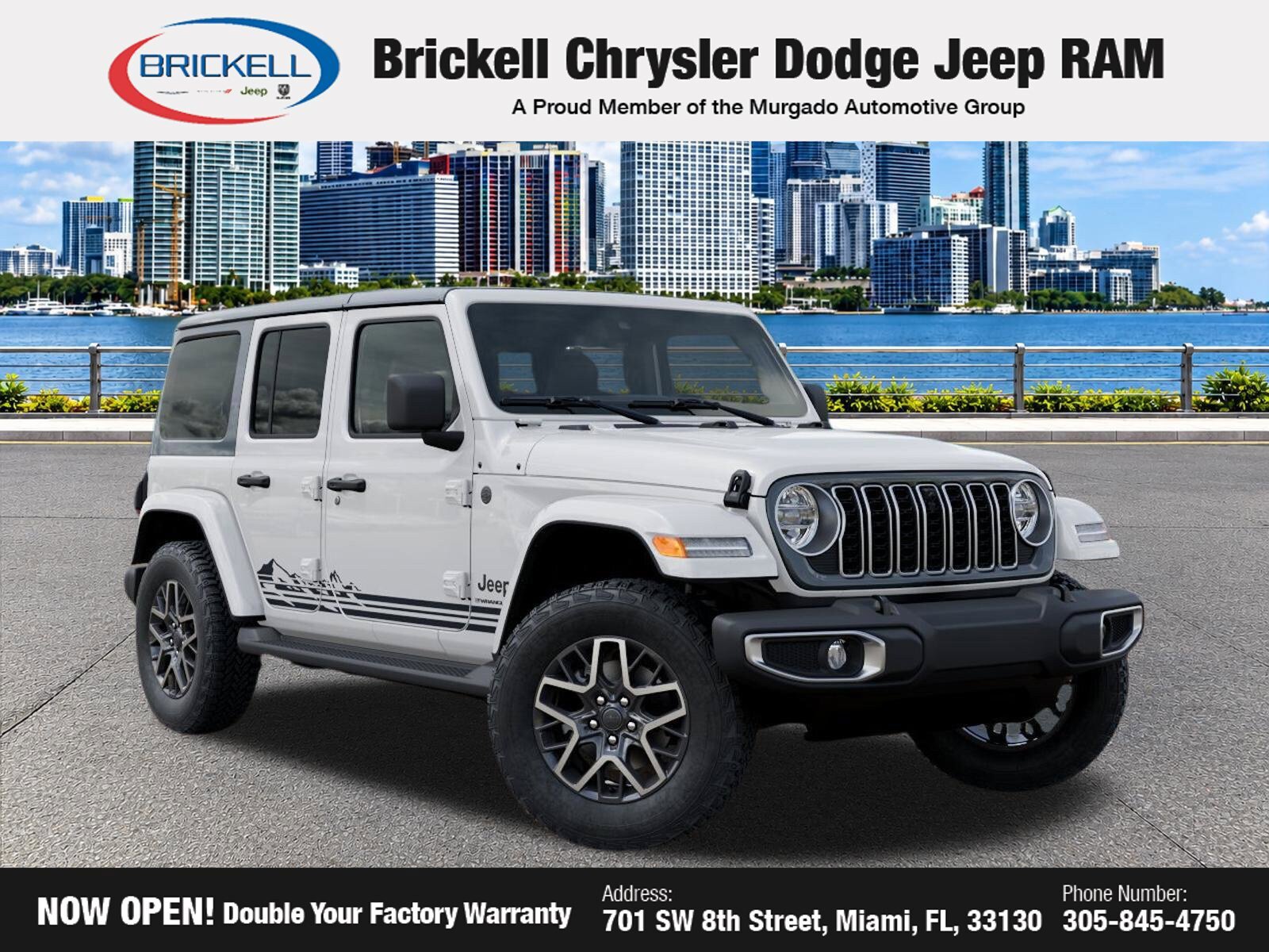 New 2026 Jeep Wrangler Unlimited Sahara w/ Rockslide Package AWD/4WD image 12