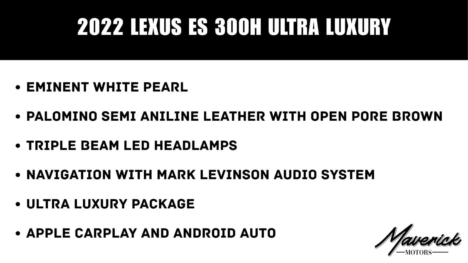 Used 2022 Lexus ES 300h Ultra Luxury w/ Accessory Package 2 FWD image 2