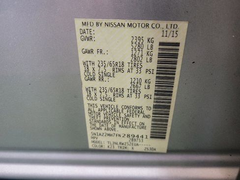 Used 2015 Nissan Murano SL image 33