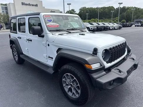 Used 2024 Jeep Wrangler Unlimited Sport AWD/4WD image 1