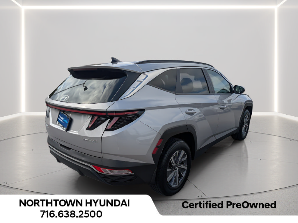 Certified 2022 Hyundai Tucson Blue AWD/4WD image 13
