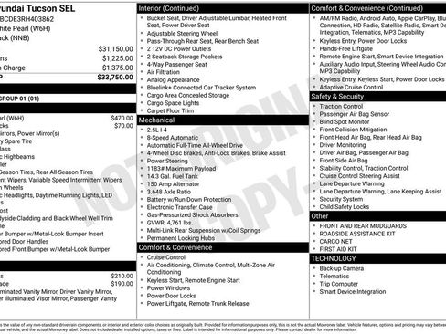 Certified 2024 Hyundai Tucson SEL image 6