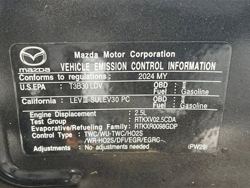 Certified 2024 MAZDA MAZDA3 s image 34