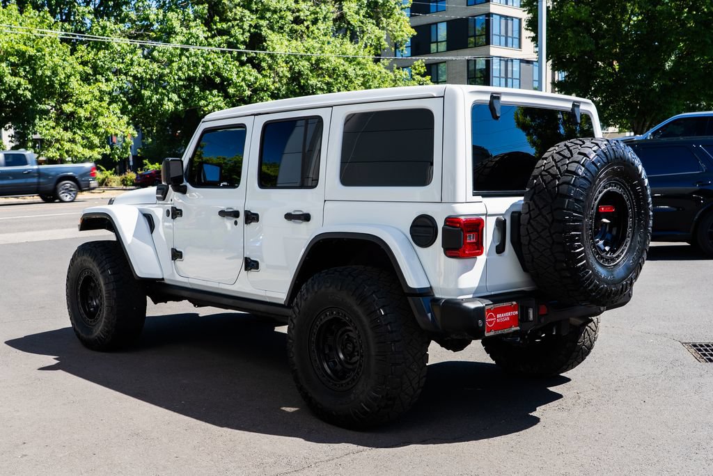 Used 2023 Jeep Wrangler Unlimited Rubicon 4xe w/ Steel Bumper Group AWD/4WD image 4
