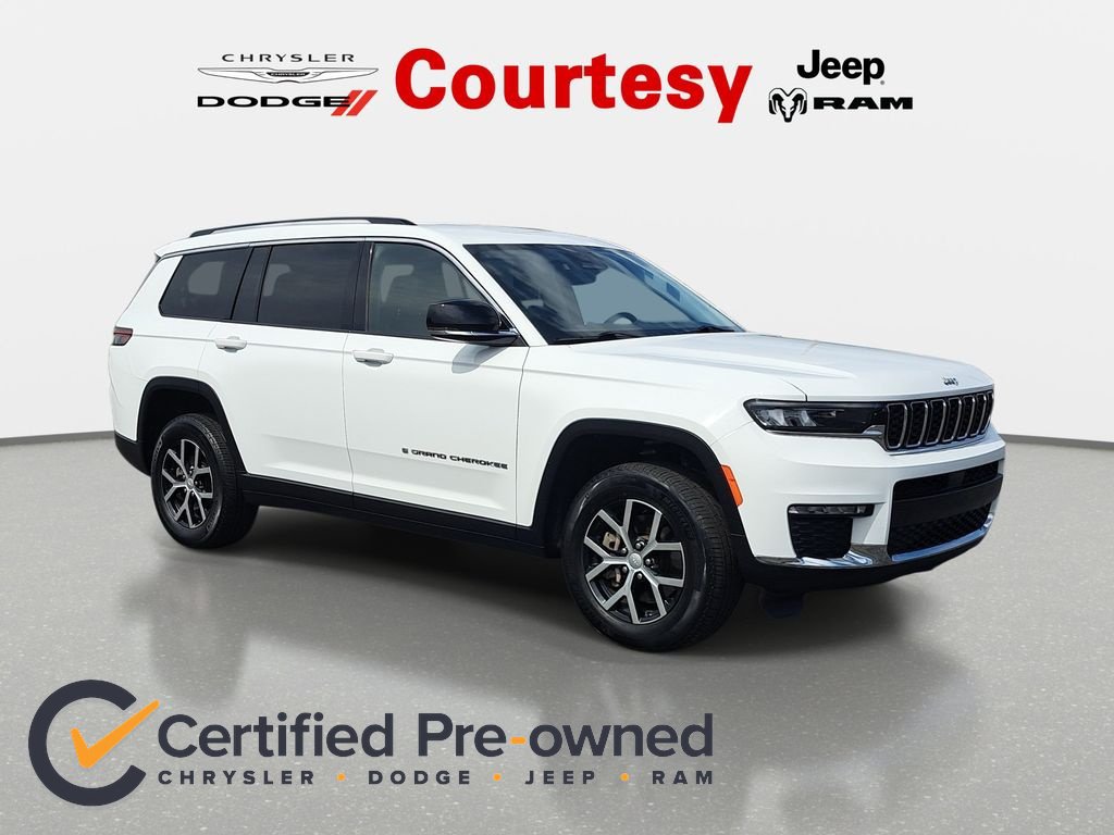 Certified 2023 Jeep Grand Cherokee L Limited AWD/4WD image 1