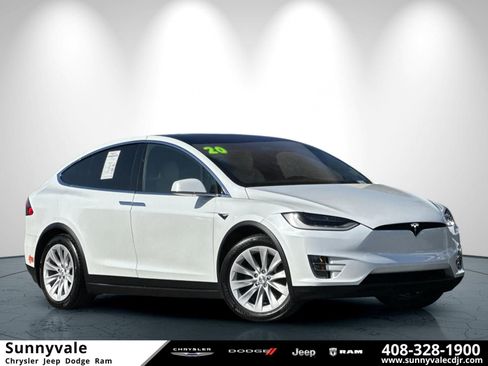 Used 2020 Tesla Model X Long Range AWD/4WD image 1